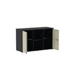 Armário Para Escritório Credenza Madeira 02 Portas Cred1200_a