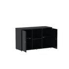 Armário Para Escritório Credenza Madeira 02 Portas Cred1200_a