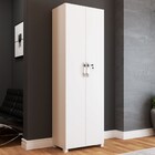 Armário Para Escritório Dunas Com Chave 2 Portas 4 Prateleira