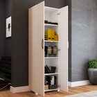 Armário Para Escritório Dunas Com Chave 2 Portas 4 Prateleira