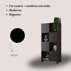 Armário Para Escritório E Home Office Com 8 Nichos 4 Portas Ó