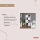 Armário Para Escritório E Home Office Com 8 Nichos 4 Portas W