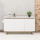 Armário Para Escritório Los Angeles - Branco/carvalho