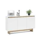 Armário Para Escritório Los Angeles - Branco/carvalho