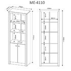 Armario Para Escritório Me4110 Tecno Mobili