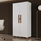 Armário Para Escritório Multiuso 2 Portas Com Chave 100% Mdf