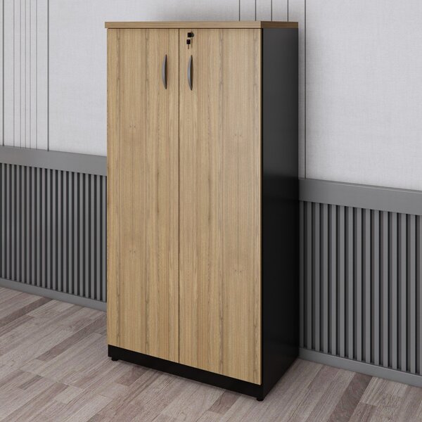 Armário Para Escritório Multiuso Alto 2 Portas Com Chave Yesc