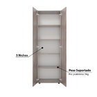 Armário Para Escritório Multiuso Curitiba 2 Portas - Carvalh