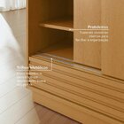 Armário Para Escritório Ripado Samambaia Cabecasa Madeiraorig