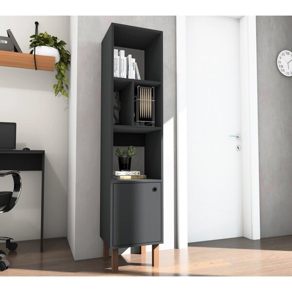 Armário Para Escritório Semi-aberto 1 Porta