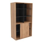 Armário Para Escritório Spring 159cmx180cm Yescasa Itapuã/ Pr