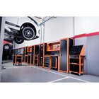 Armario Para Ferramentas Com 1 Porta, 29 Caixas Plasticas Bin