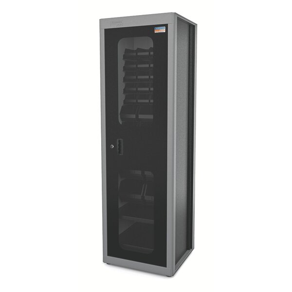 Armario Para Ferramentas Com 1 Porta, 29 Caixas Plasticas Bin