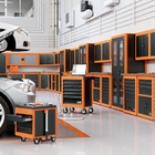 Armario Para Ferramentas Com 1 Porta, 29 Caixas Plasticas Bin