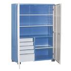 Armário Para Ferramentas Com 5 Gavetas E Porta De Aço Am-15 M