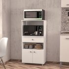 Armário Para Forno E Microondas Com 2 Portas E 1 Gaveta 2310