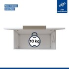 Armário Para Geladeira 80cm Branco Fosco