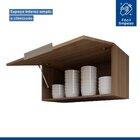 Armário Para Geladeira 80cm Carvalho