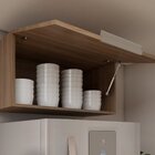 Armário Para Geladeira 80cm Carvalho