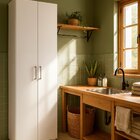 Armário Para Lavanderia  Branca