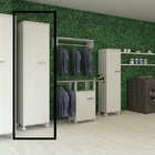 Armario Para Lavanderia/área De Serviço Com Porta Pantográfic