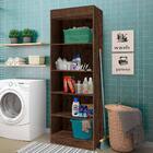 Armário Para Lavanderia Castanho Star Shop Jm