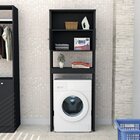 Armário Para Lavanderia Com 2 Portas E 3 Prateleiras Slim App