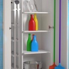 Armário Para Lavanderia Multiuso 2 Portas Alto Dispensa - Bra