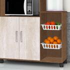 Armário Para Micro-ondas Com Fruteira E Espaço Para Filtro Es