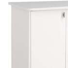 Armário Para Micro-ondas Philis 2 Pt Branco Gelo