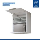 Armário Para Microondas Branco Fosco
