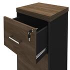 Armário Para Pasta Suspensa Tamburato A06 Marrom/preto - Mpoz