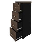 Armário Para Pasta Suspensa Tamburato A06 Marrom/preto - Mpoz