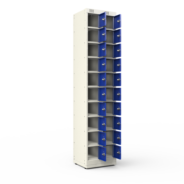 Armário Para Pequenos Volumes Com 20 Portas Em Aço Nilko