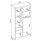Armario Para Quarto Modulado Com 2 Portas E 2 Gavetas Capela