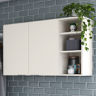 Armário Parede Aéreo Cozinha Organizador Quarto Multiuso Lava