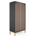 Armário Paulista Com 2 Portas - Preto