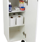 Armario Pequeno Organizador Multiuso Com Rodizios Montado