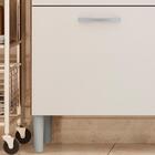 Armário Pequeno Para Cozinha 6 Portas 2 Gavetas 132,5 Cm Amên