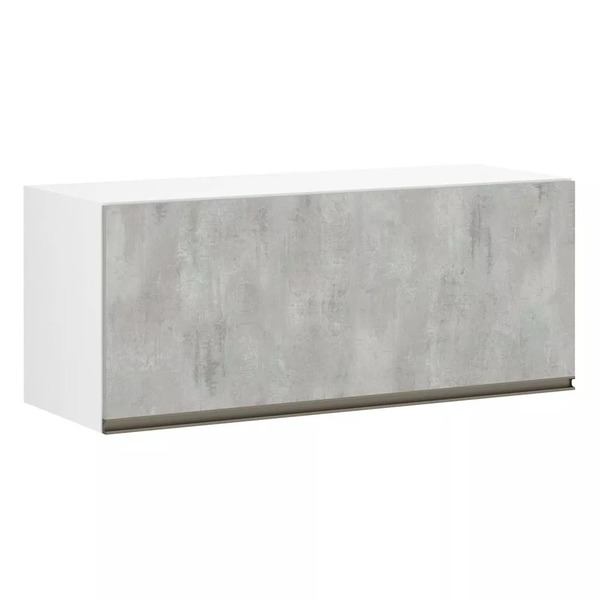 Armário Perola Basculante 80 Cm 1 Porta Luciane - Branco Pola