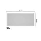 Armário Perola Basculante 80 Cm 1 Porta Luciane - Branco Pola