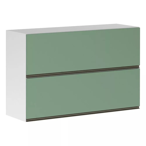 Armário Perola Basculante Duplo 120 Cm 2 Portas Luciane - Bra