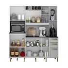 Armario Petra Valdemoveis - Branco Com Preto Valdemóveis