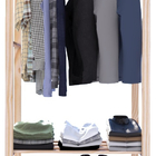 Armário Pinus Madeira Nichos Lavanderia