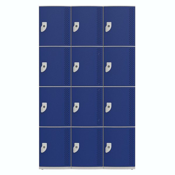 Armário Plástico Com 12 Portas Nilko - Linha De Módulos Simpl