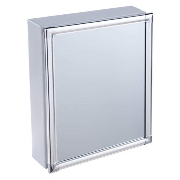 Armário Plástico Com Perfil De Alumínio De Sobrepor 31 X 36 X