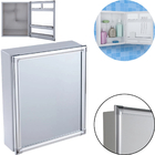 Armário Plástico Com Perfil De Alumínio De Sobrepor 31 X 36 X