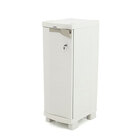 Armário Plástico Individual Pequeno Space Saver Bege Plastiken