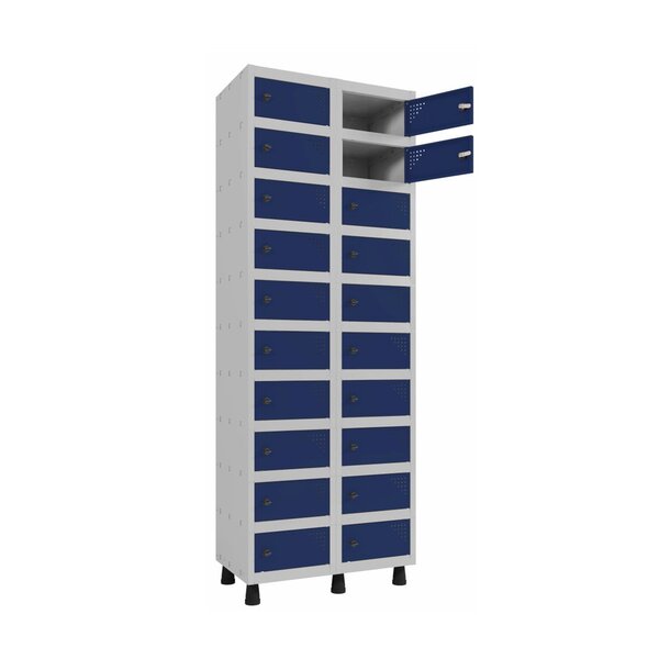 Armario Porta Objeto 20 Portas Aço Apop 502/20