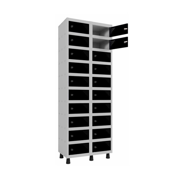 Armario Porta Objeto 20 Portas Aço Apop 502/20